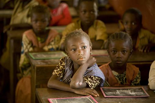 Guinea girls in school